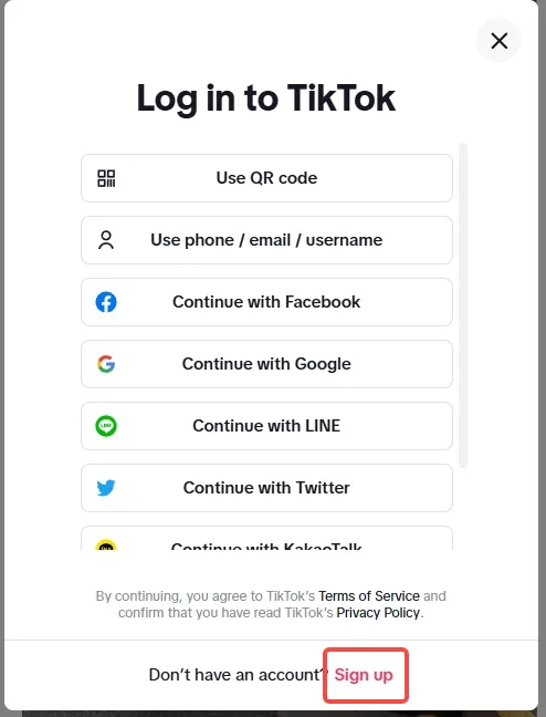 How to log in to TikTok Web quickly and easily (updated 2025)